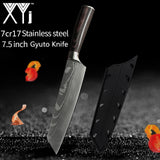 Japanese Kitchen Knives Laser Damascus Santoku