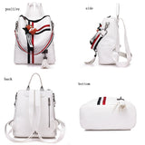 PU Leather Youth Backpack