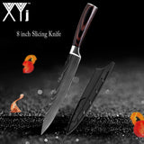 Japanese Kitchen Knives Laser Damascus Santoku